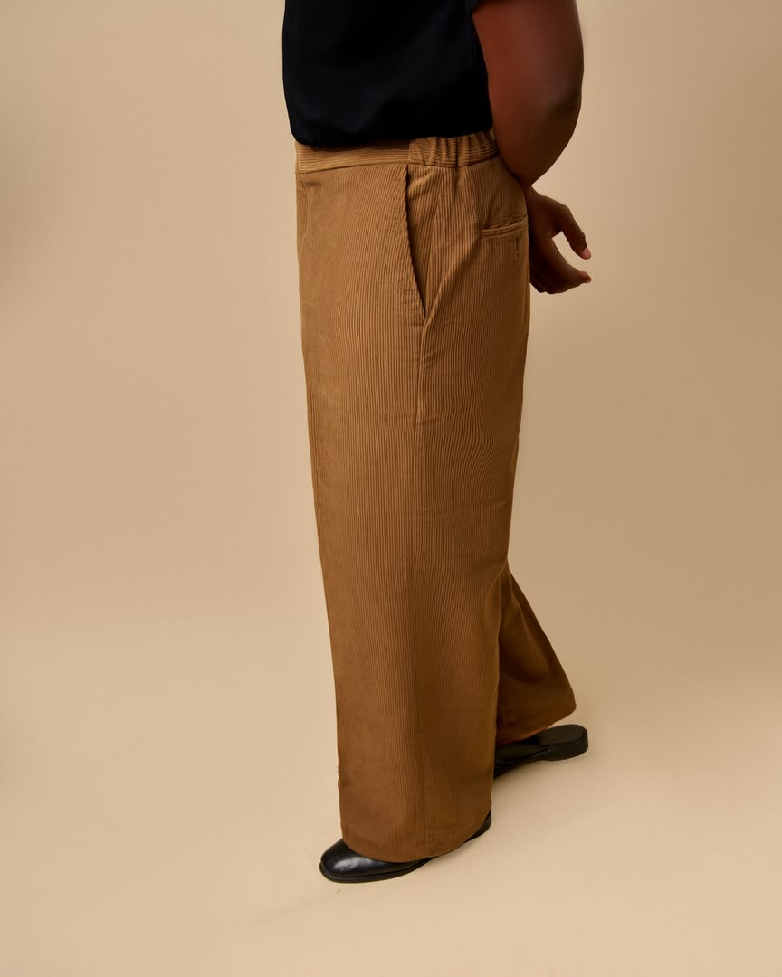 Camel corduroy trouser